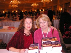 Jean Brashear and Roxanne at a booksigning in Reno